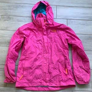 Girls The North Face Rain Coat